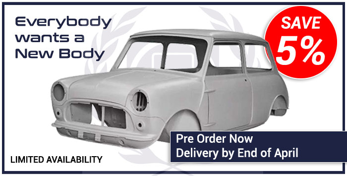 Save 5% on Pre Ordered Mini Body Shells