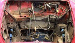 Mini Cooper Stripped Engine Bay Restoration Mini Cooper Engine Restoration