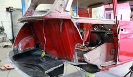 Mini Sport Mini Cooper Stripped Bodyshell Front Mini Cooper Stripped Bodyshell Front
