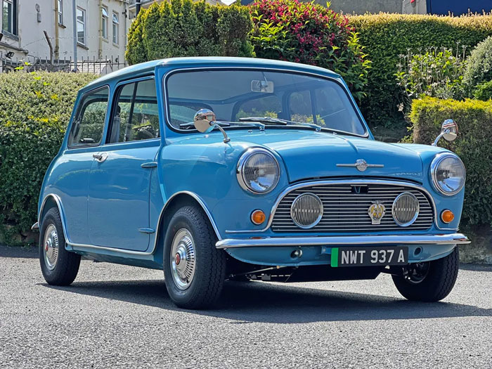 'True Blue' an Australian Mk1 MINI Recharged.