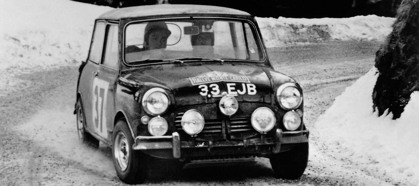 Paddy Hopkirk at Monte Carlo Rally 1964