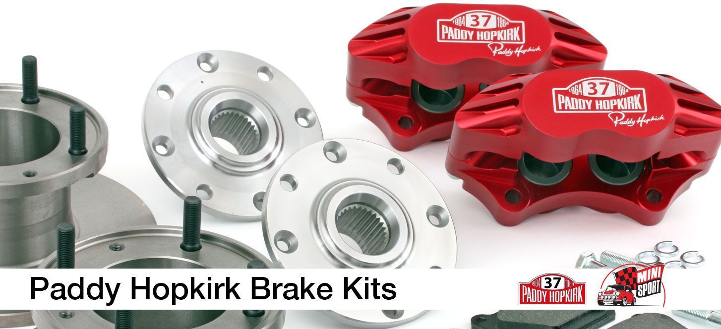 Paddy Hopkirk Brake Kits for classic Mini