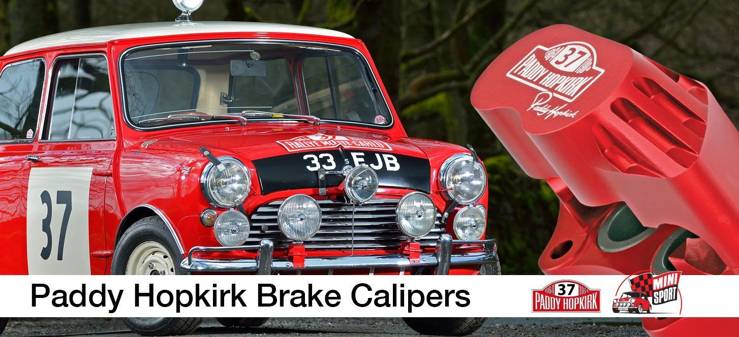 Paddy Hopkirk Mini Brake Calipers and Kits