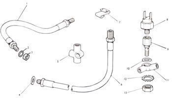 Mini Brake Pipe Fixings & Hoses